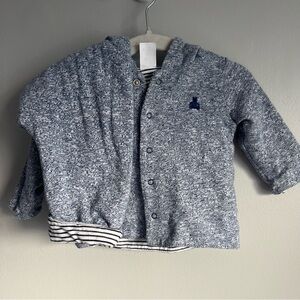 SOLD GAP Blue and White Striped matching set